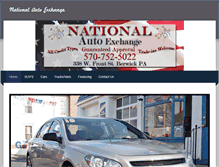 Tablet Screenshot of nationalautoberwick.com